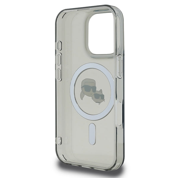 Karl Lagerfeld MagSafe dėklas iPhone 16 Pro – juodas