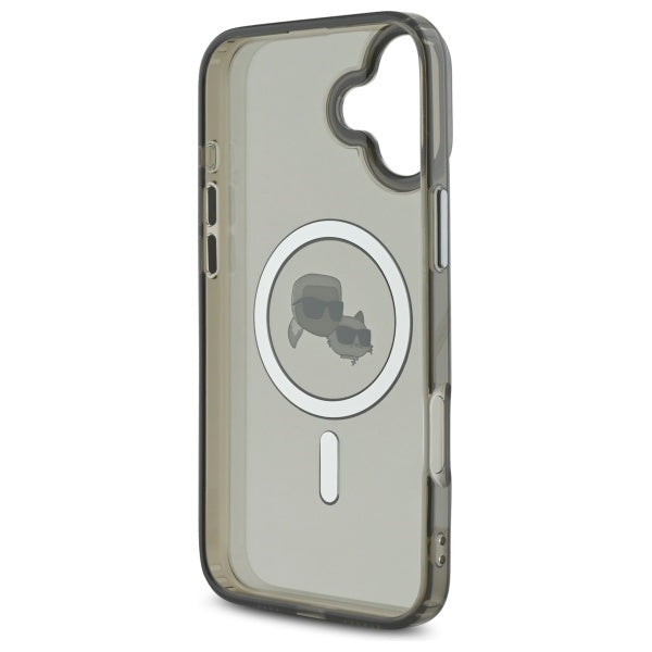 Karl Lagerfeld MagSafe dėklas iPhone 16 Plus – juodas