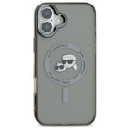 Karl Lagerfeld MagSafe dėklas iPhone 16 – juodas