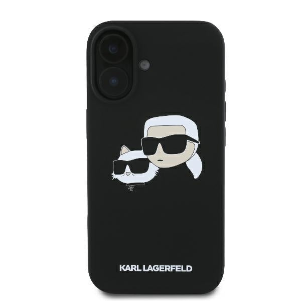 Karl Lagerfeld MagSafe dėklas iPhone 16 – juodas -- iPhone 16