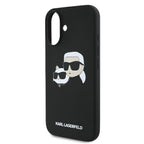 Karl Lagerfeld MagSafe dėklas iPhone 16 – juodas -- iPhone 16