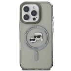 Karl Lagerfeld MagSafe dėklas iPhone 16 Pro Max – juodas