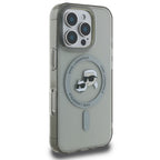 Karl Lagerfeld MagSafe dėklas iPhone 16 Pro Max – juodas