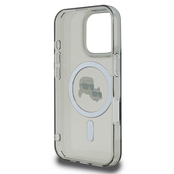 Karl Lagerfeld MagSafe dėklas iPhone 16 Pro Max – juodas