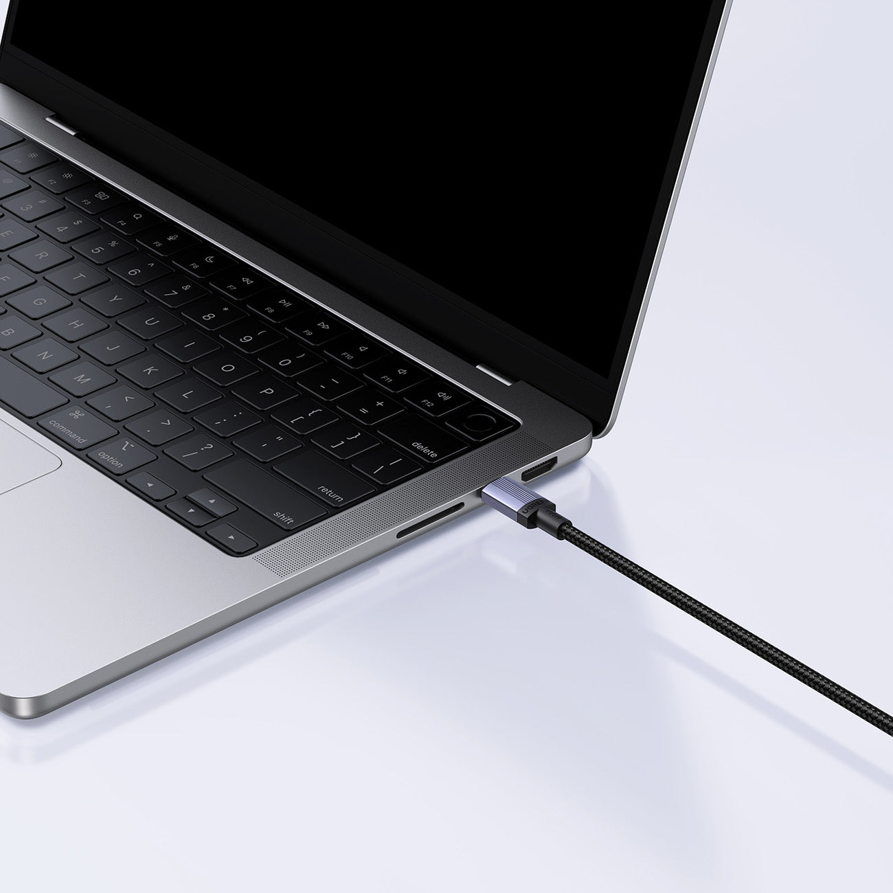 Ugreen USB-C į USB-C PD laidas 100W 5A 1m - juodas -- Cell phone cables