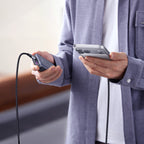 Ugreen USB-C į USB-C PD kabelis 100W 5A 2m - juodas -- Cell phone cables