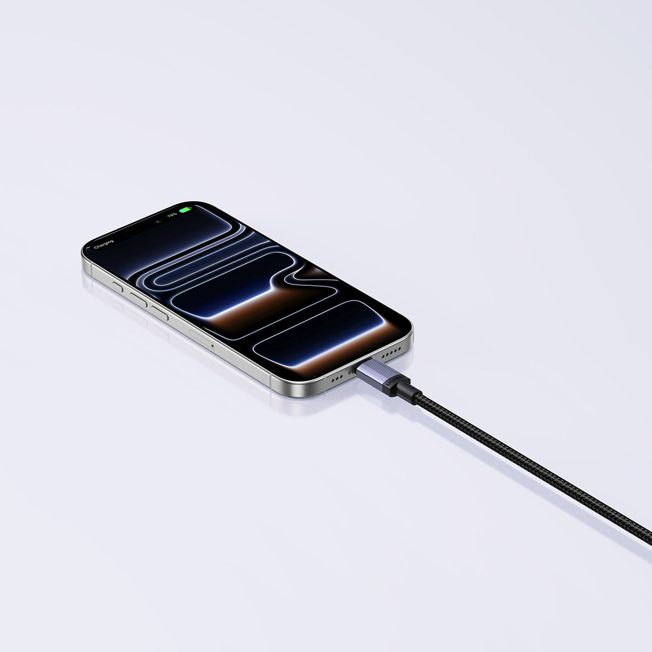 Ugreen USB-C į USB-C PD kabelis 100W 5A 2m - juodas -- Cell phone cables