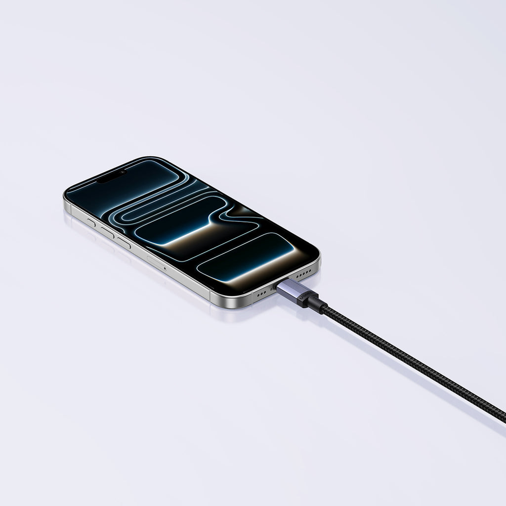Ugreen USB-C į USB-C PD laidas 240W 2m – Juodas -- Cell phone cables