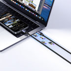 Ugreen USB-C į USB-C PD laidas 240W 3m - Juodas -- Cell phone cables