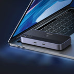 Ugreen perjungiklis USB-C USB-A 10Gb/s - pilka -- KVM Switches