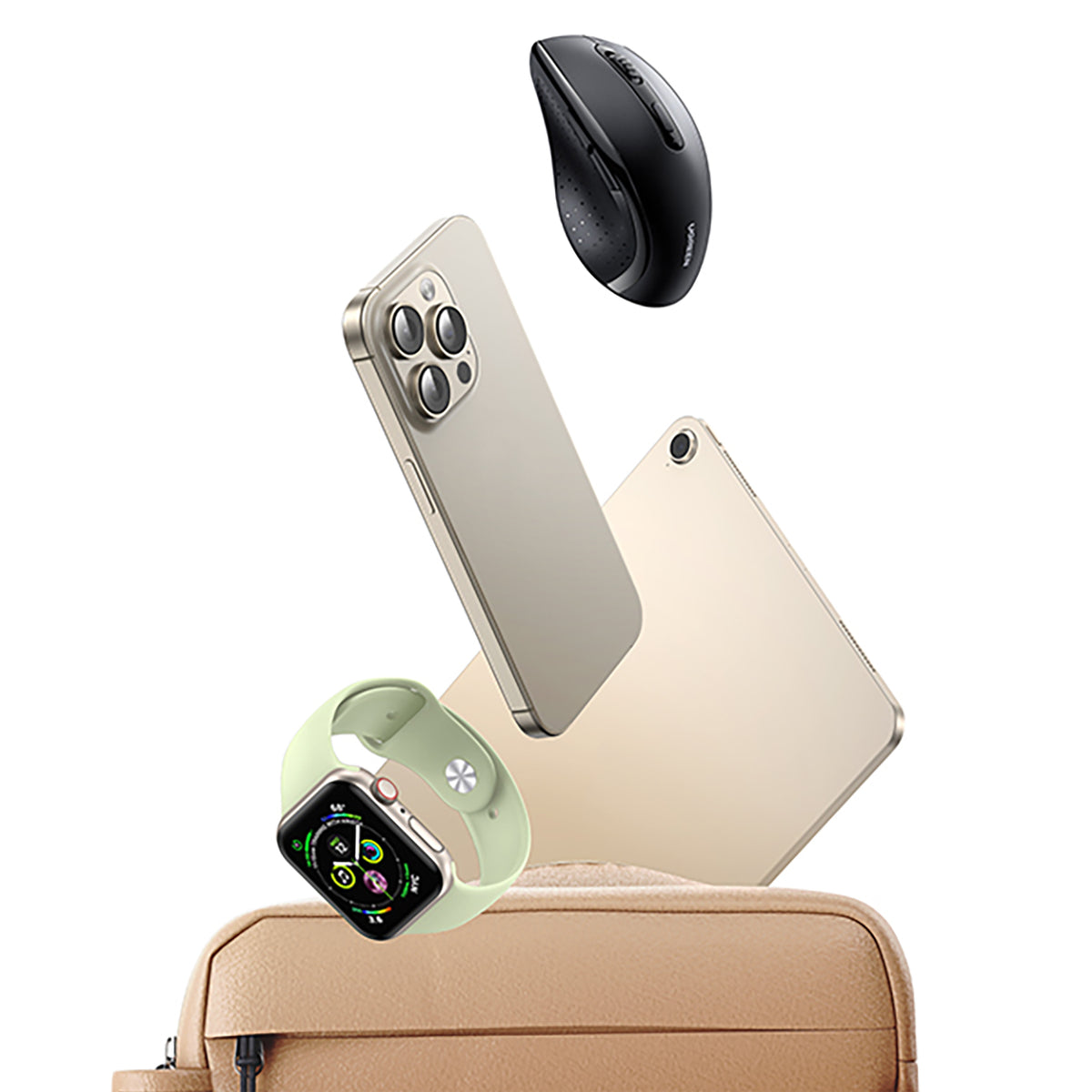 Ugreen belaidis ergonominis optinis pelė - juoda -- Uncategorized