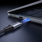 Ugreen 2in1 USB-C Kabelis - 2xUSB-C PD 140W 2m - Juodas -- Cell phone cables