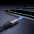 Ugreen 2in1 USB-C Kabelis - 2xUSB-C PD 140W 2m - Juodas -- Cell phone cables