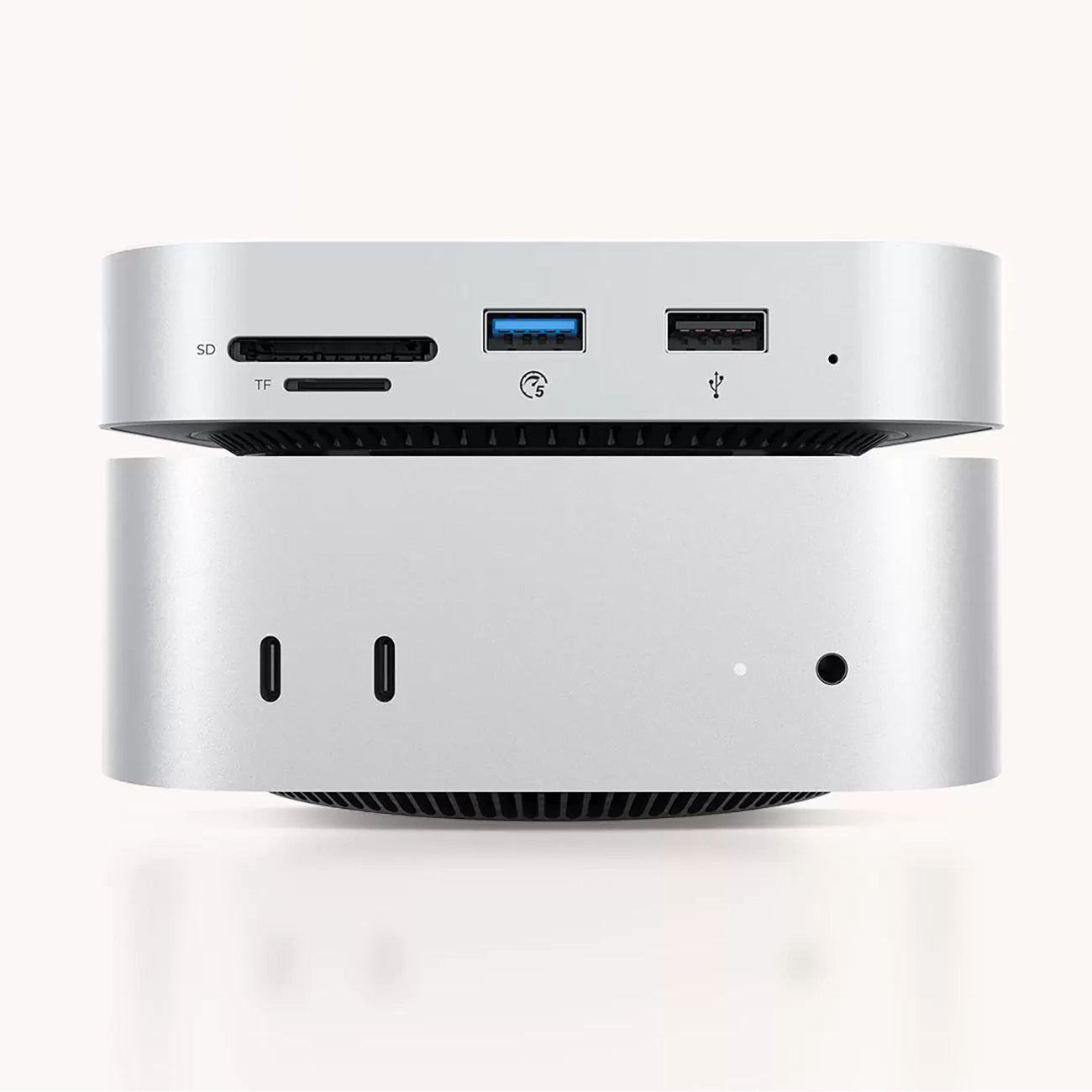 Orico MiniLink 9-in-1 Docking Station - Sidabrinė -- USB Hubs