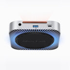 Orico MiniLink 9-in-1 jungimo stotis su M.2 SSD kieto disko lizdais - Sidabrinė -- Hard Drive Adapters