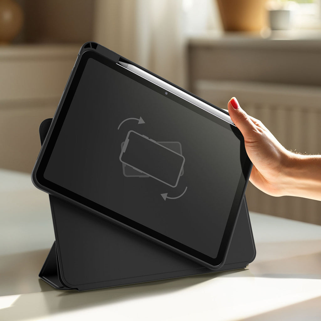 AmazingThing Titan Pro Mag dėklas, skirtas iPad Air 13" M3/M4 (2025/2026) - juodas
