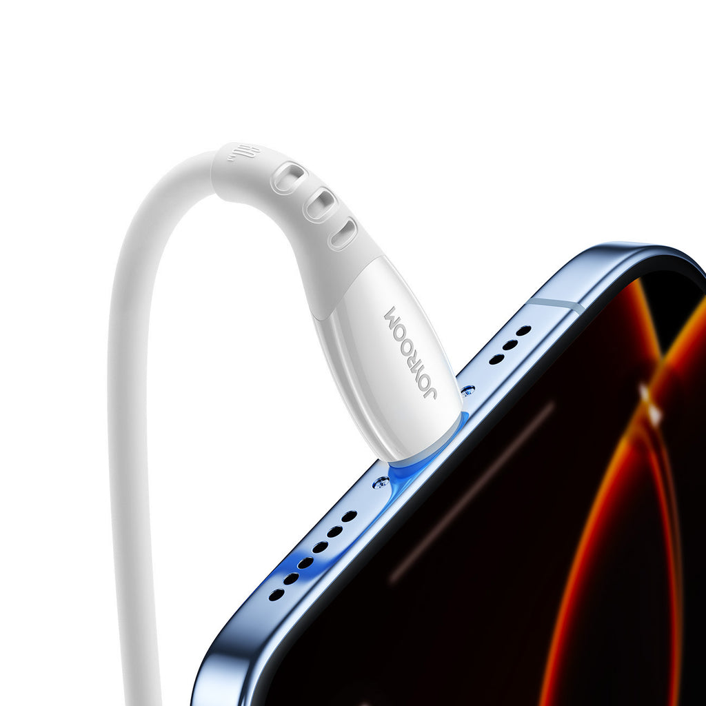 Joyroom S-A59 Vibrant Series 60 W USB-C – 1,2 m USB-C laidas – baltas
