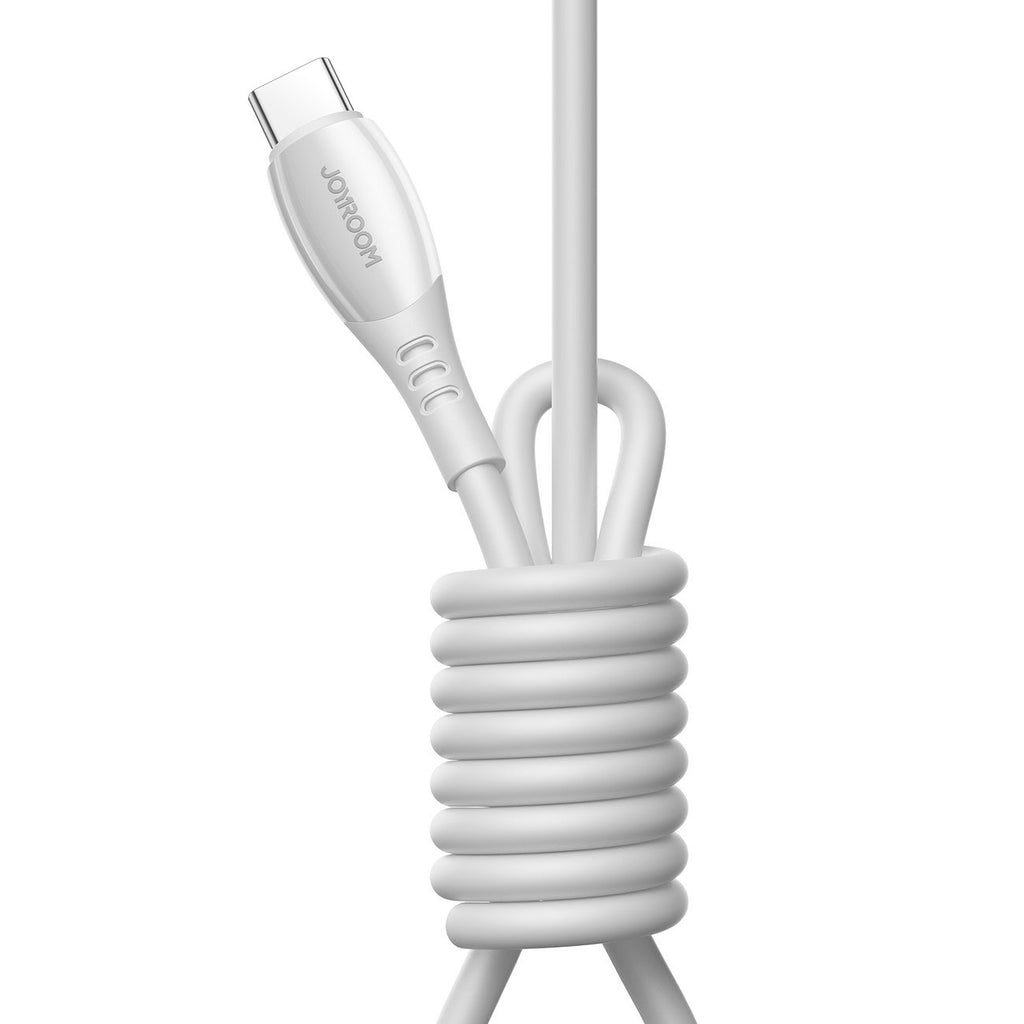 Kabelis Joyroom S-A59 Vibrant Series 30W USB-C - Lightning 1,2 m - baltas -- Cell phone cables