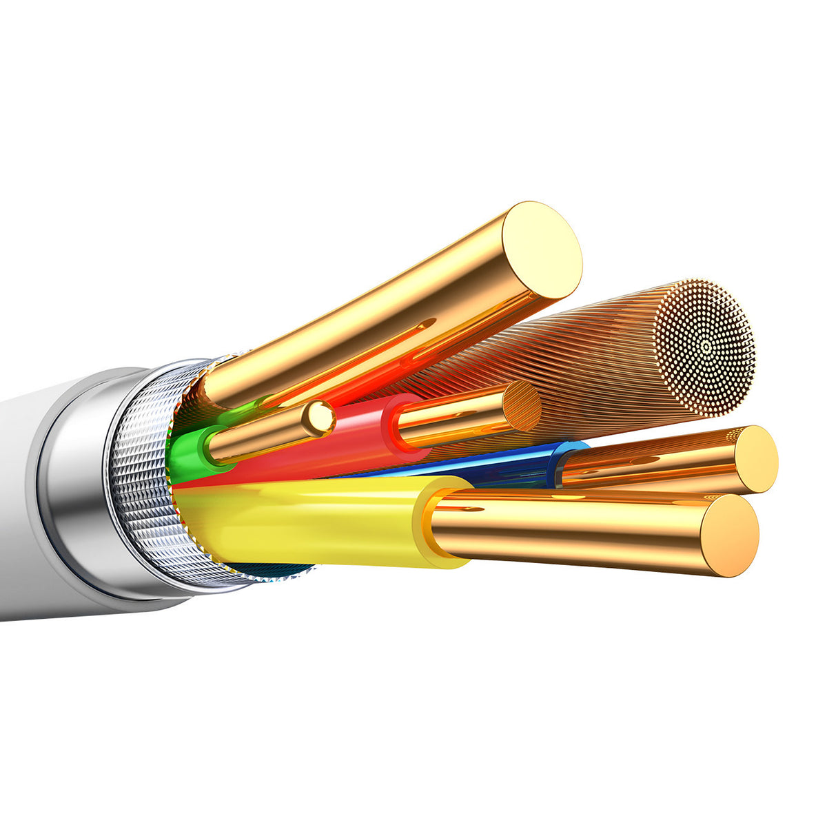 Kabelis Joyroom S-A59 Vibrant Series 30W USB-C - Lightning 1,2 m - baltas -- Cell phone cables