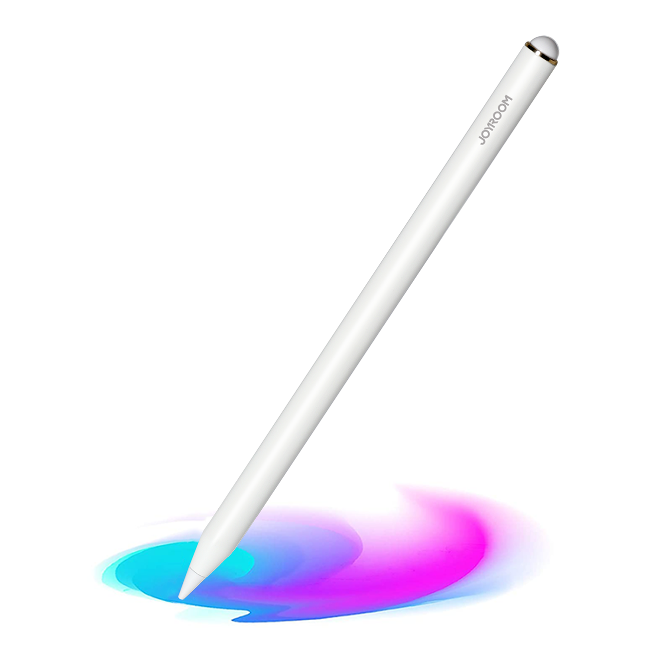 Joyroom JR-X9S stylus aktyvus rašiklis su 2 keičiamais antgaliais - baltas