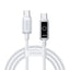 Joyroom Laidas S-A55 StarFlight 100W USB-C - USB-C 1.2m baltas
