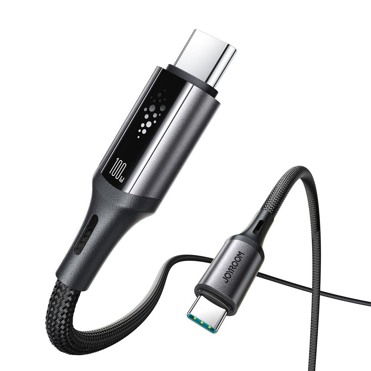 Joyroom S-A60 StarTalk 100 W USB-C – USB-C laidas 1,2 m – juodas