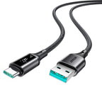 Joyroom S-A60 StarTalk 3A USB-A – USB-C laidas 1,2 m – juodas