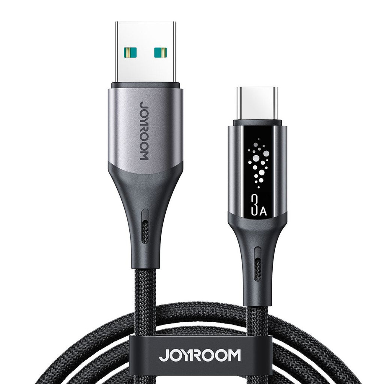 Joyroom S-A60 StarTalk 3A USB-A – USB-C laidas 1,2 m – juodas