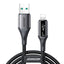 Joyroom S-A60 StarTalk 3A USB-A – žaibo kabelis 1,2 m – juodas