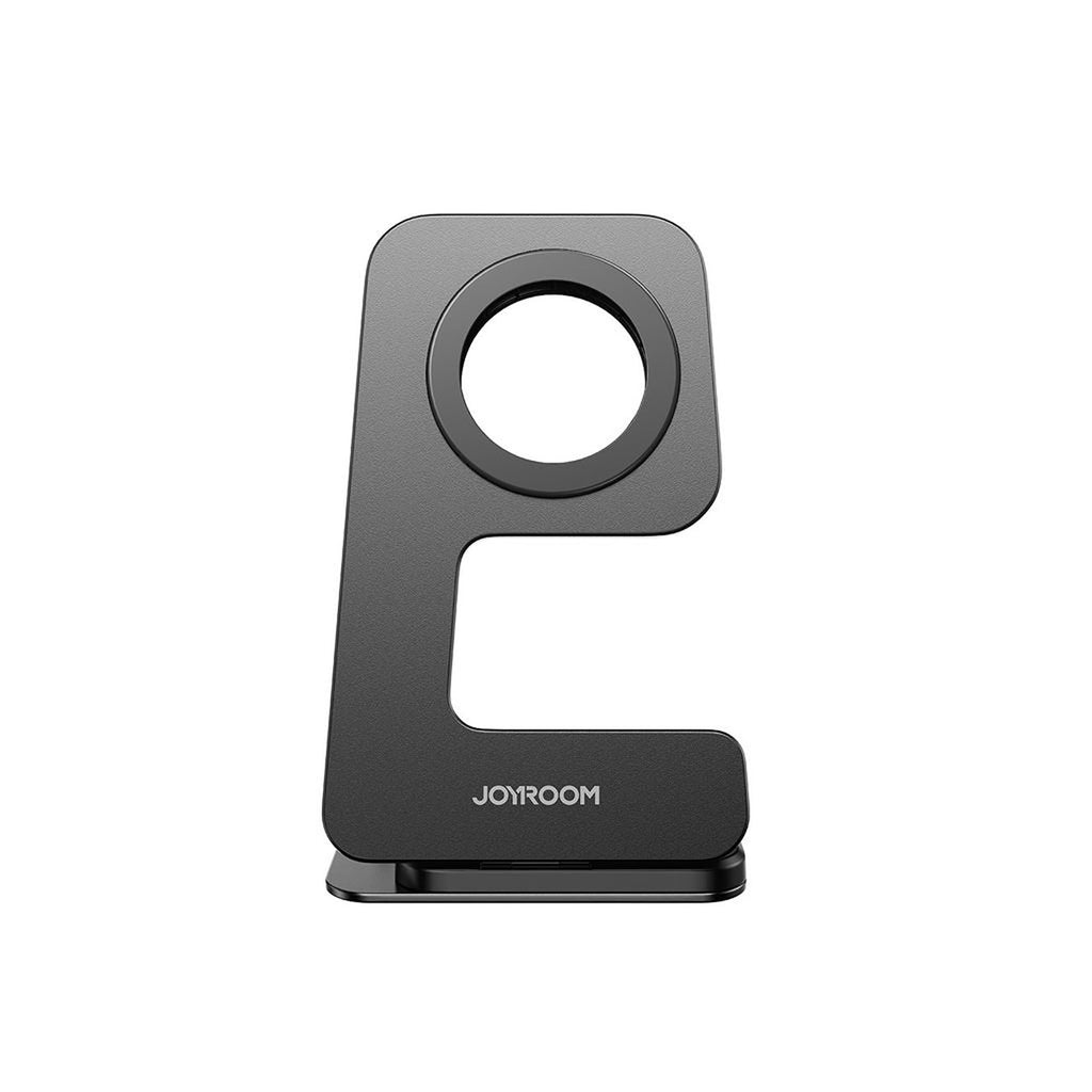 Joyroom JR-W18 indukcinio įkroviklio laikiklis išmaniesiems laikrodžiams - juodas