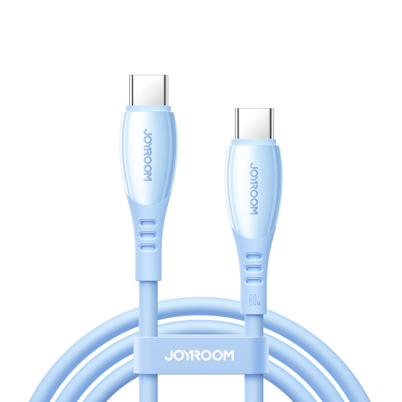 Joyroom Laidas S-A59 Vibrant Series 60W USB-C - USB-C 1.2m mėlynas