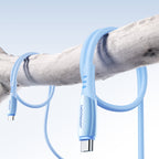 Joyroom Laidas S-A59 Vibrant Series 60W USB-C - USB-C 1.2m mėlynas