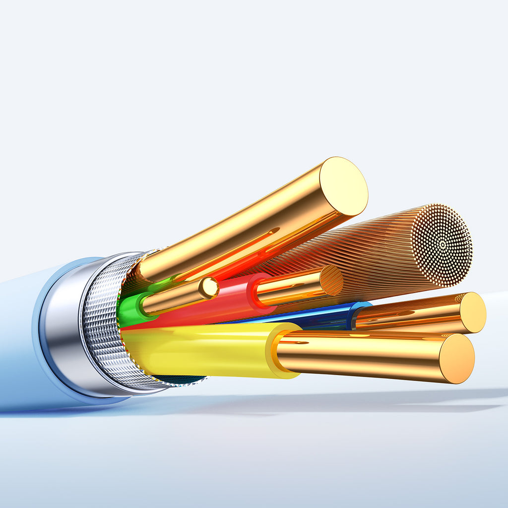 Joyroom Laidas S-A59 Vibrant Series 60W USB-C - USB-C 1.2m mėlynas