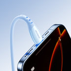 Joyroom Laidas S-A59 Vibrant Series 60W USB-C - USB-C 1.2m mėlynas
