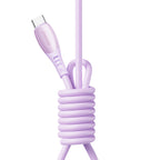 Joyroom Laidas S-A59 Vibrant Series 60W USB-C - USB-C 1.2m violetinis