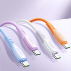Joyroom Laidas S-A59 Vibrant Series 60W USB-C - USB-C 1.2m violetinis