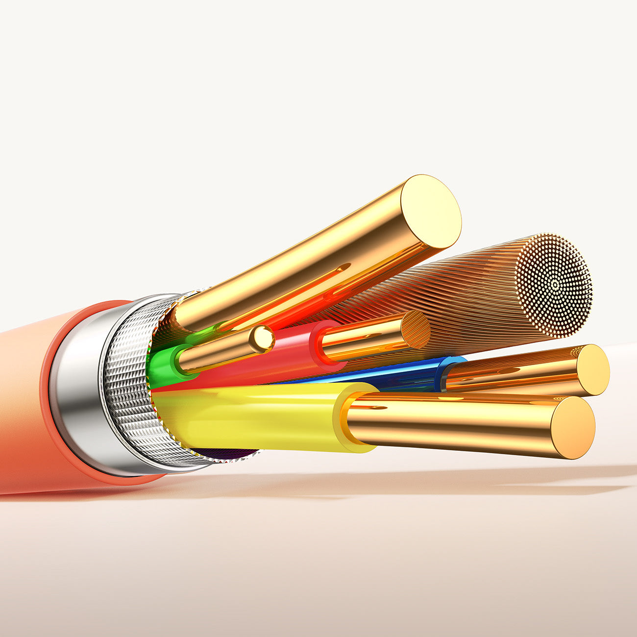 Joyroom Laidas S-A59 Vibrant Series 30W USB-C - Lightning 1.2m oranžinis