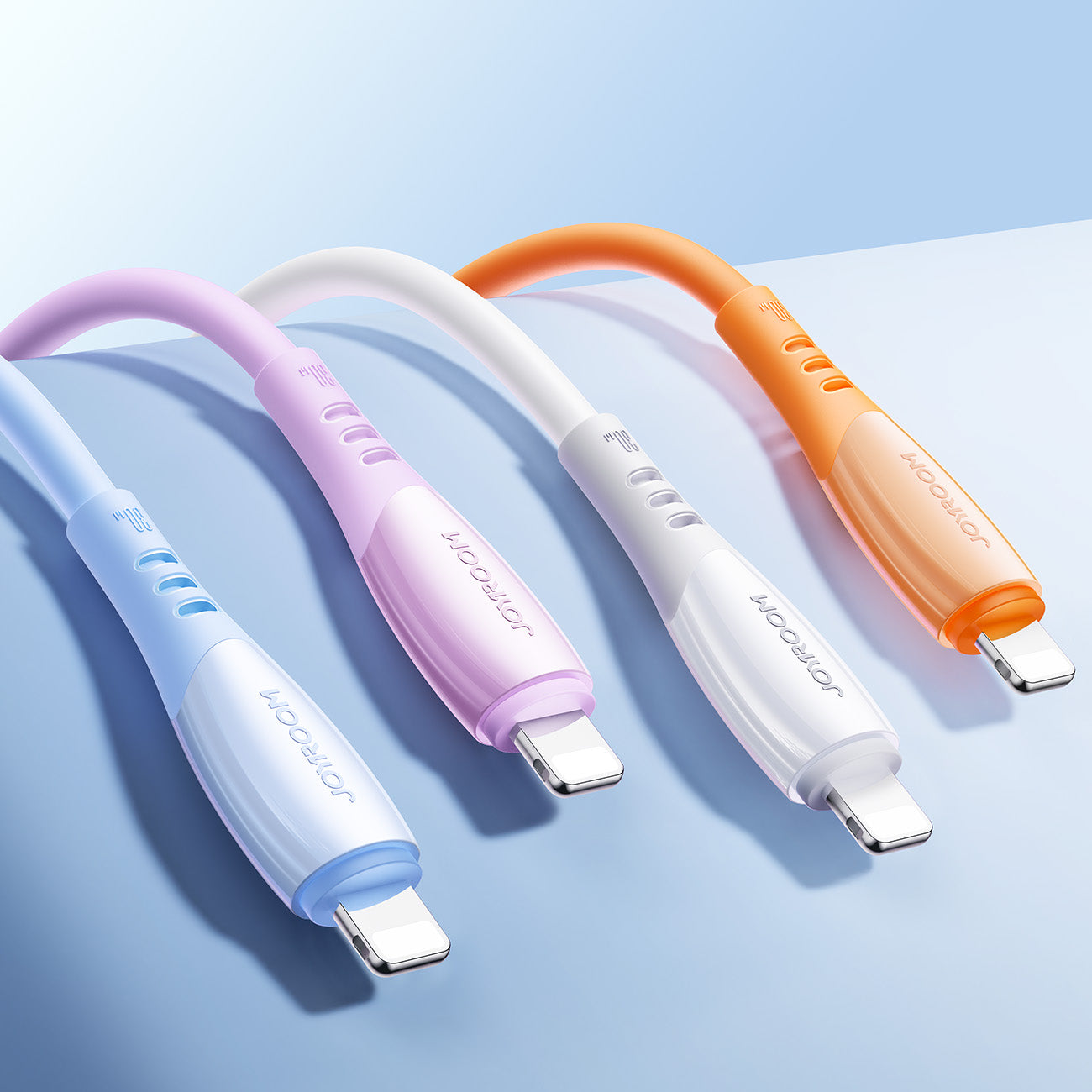Joyroom Laidas S-A59 Vibrant Series 30W USB-C - Lightning 1.2m mėlynas