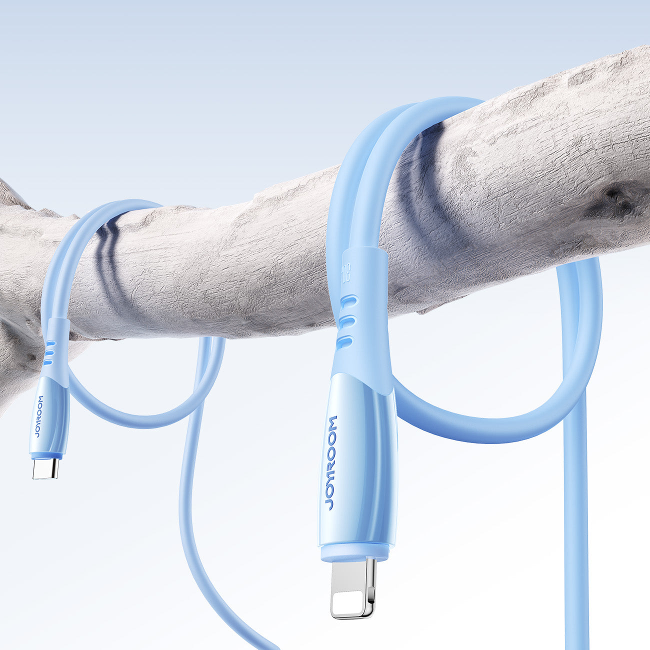Joyroom Laidas S-A59 Vibrant Series 30W USB-C - Lightning 1.2m mėlynas