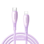 Joyroom Laidas S-A59 Vibrant Series 30W USB-C - Lightning 1.2m violetinis