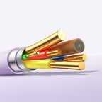 Joyroom Laidas S-A59 Vibrant Series 30W USB-C - Lightning 1.2m violetinis