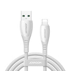 Joyroom Laidas S-A59 Vibrant Series 3A USB-A - Lightning 1.2m baltas -- Cell phone cables