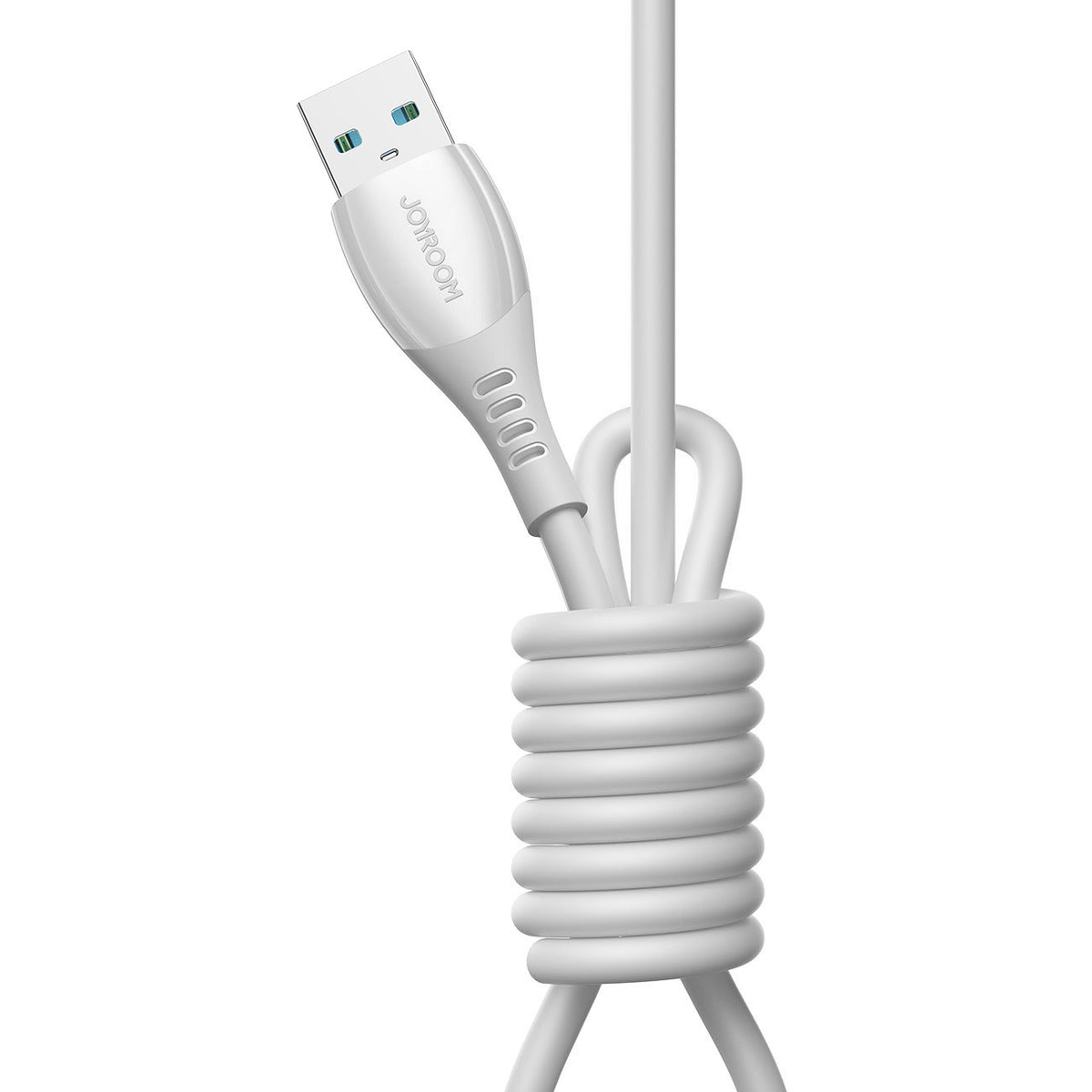 Joyroom Laidas S-A59 Vibrant Series 3A USB-A - Lightning 1.2m baltas -- Cell phone cables