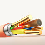 Joyroom S-A59 Vibrant Series 3A USB-A - Lightning laidas 1.2m - oranžinis
