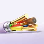Joyroom S-A59 Vibrant Series 3A USB-A - Lightning laidas 1.2m - violetinis