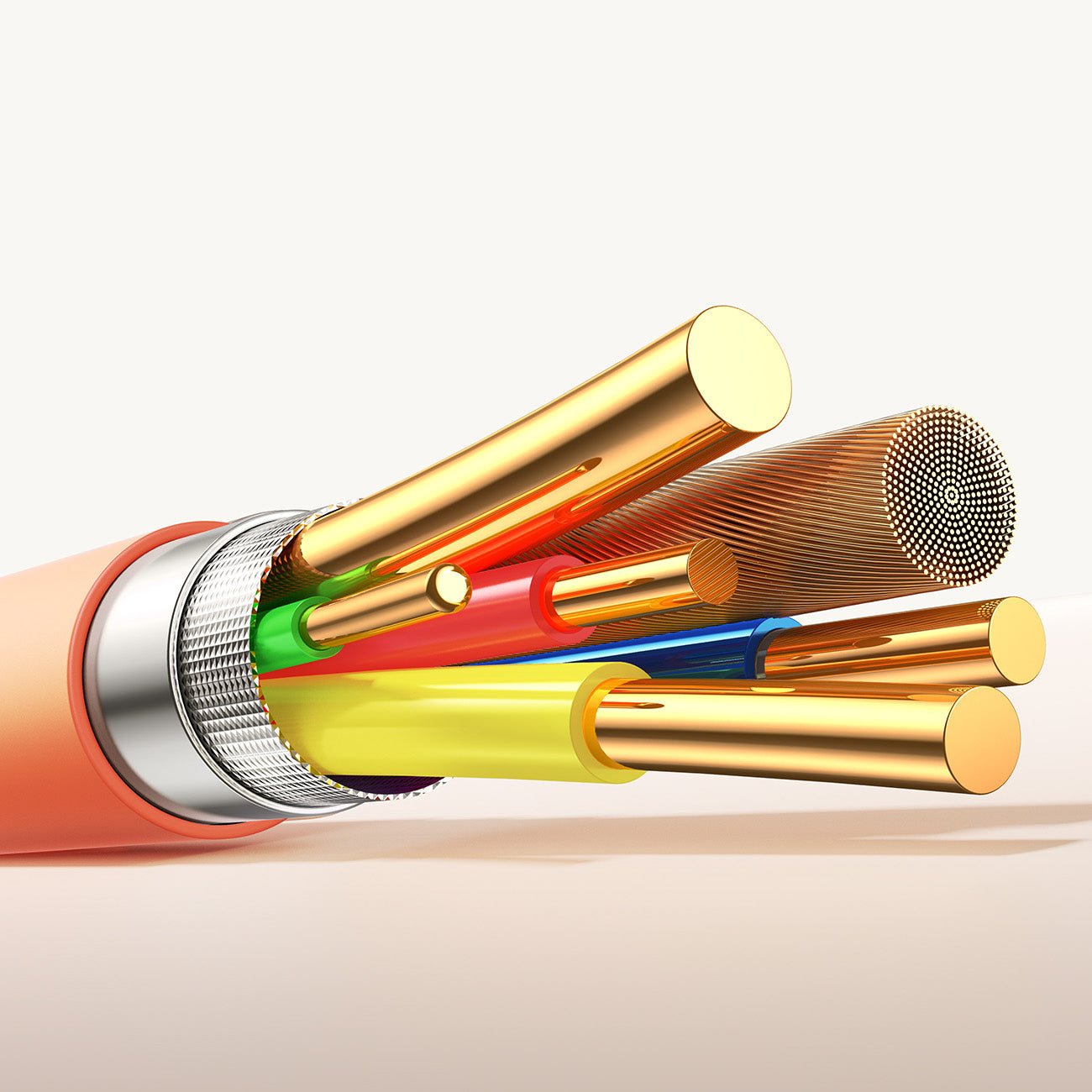 Joyroom S-A59 Vibrant Series 3A USB-A - USB-C laidas 1.2m - oranžinis