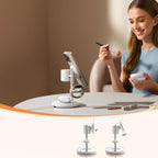 Joyroom stalinis įkroviklis JR-W23 4-in-1 Qi2 su integruota indukcine naktine lempute, baltas