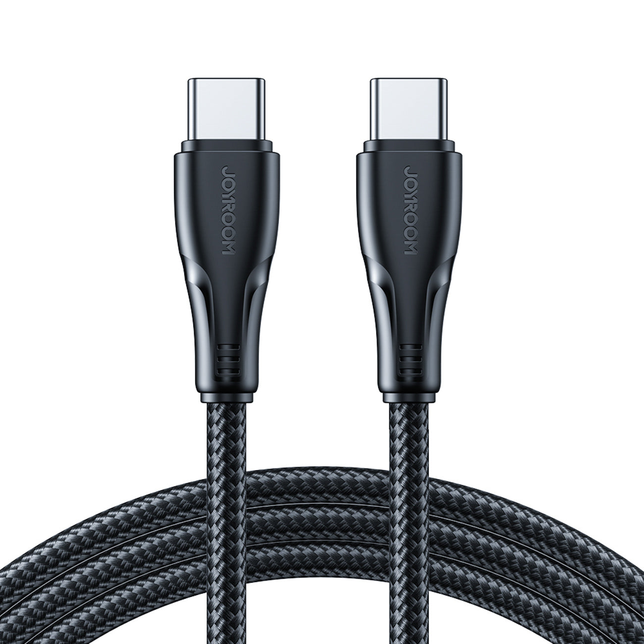 Joyroom S-A11 Surpass laidas 60W USB-C - USB-C 0.25m - juodas