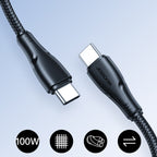 Joyroom S-A11 Surpass laidas 60W USB-C - USB-C 0.25m - juodas