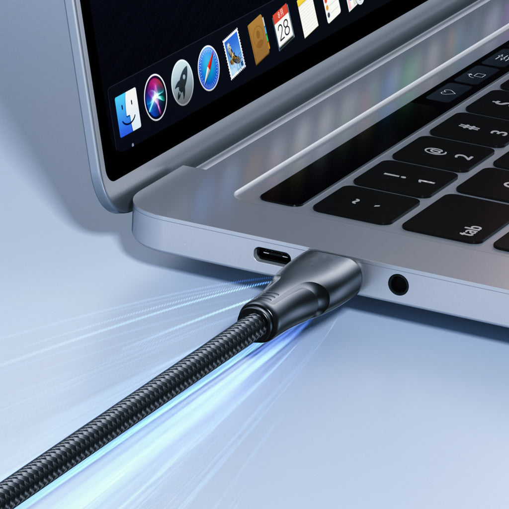 Joyroom S-A11 Surpass laidas 60W USB-C - USB-C 0.25m - juodas